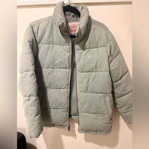 Levi’s Green Puffer Jacket